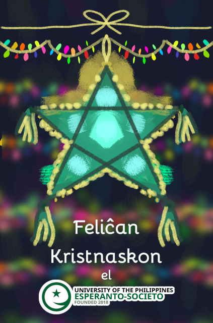 Feliĉan Kristnaskon 2019!