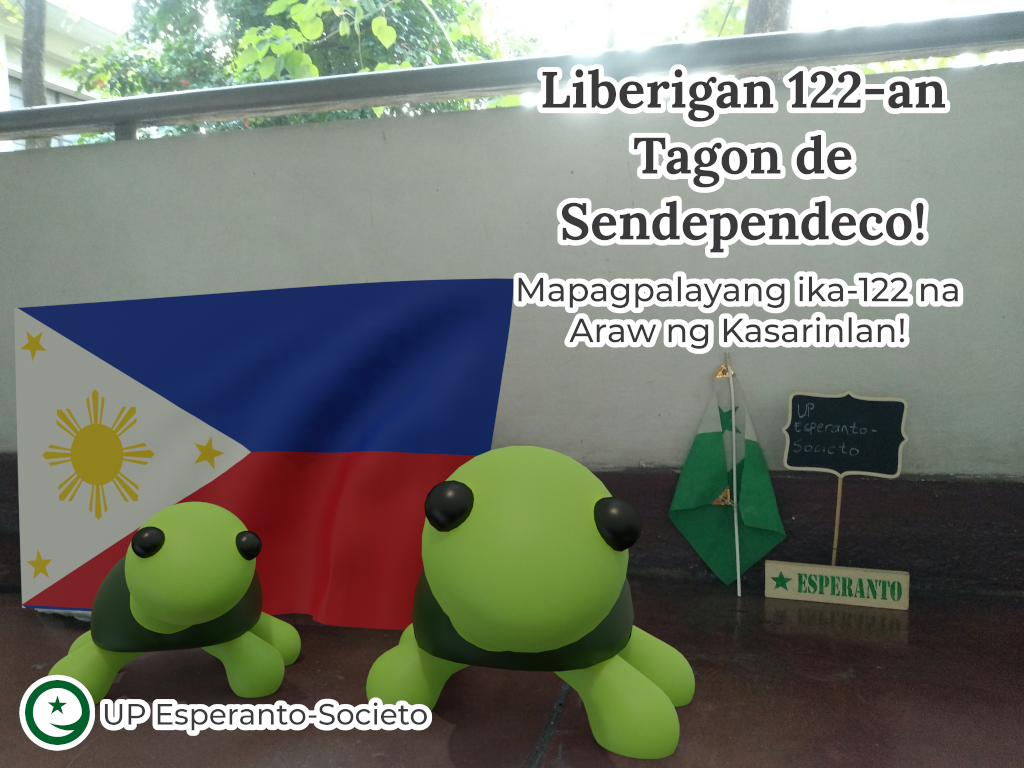 Liberigan 122-an Tagon de Sendependeco!